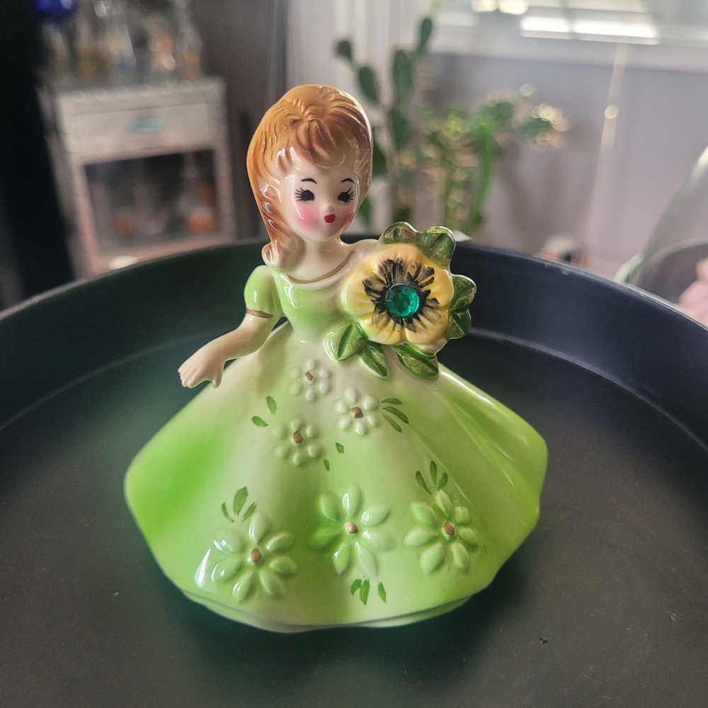 Josef Originals May Birthday Girl Figurine